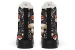 Amanita Winter Boots - Warm Micro-Suede Doc-Style Boots Lined with Vegan Wool Discount