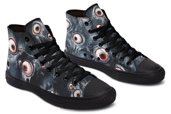 Beholder High Tops - Classic Premium Canvas Shoes with Comfortable and Durable Soles on Sale