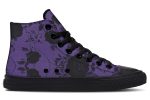 Amethyst Rose Romance High Tops - Classic Premium Canvas Shoes with Comfortable and Durable Soles Supply