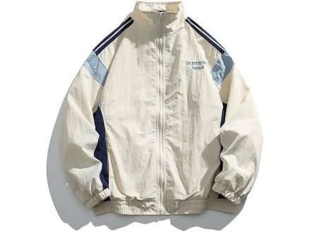 Stripes Lightweight Track Jacket Discount