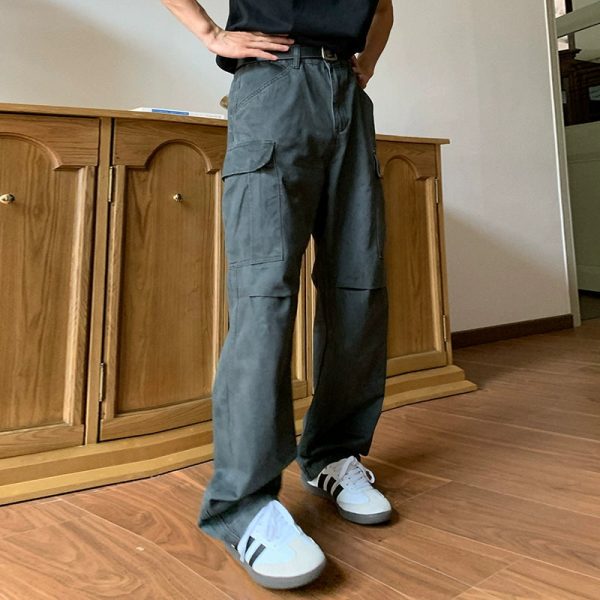 Casual High Waist Cargo Pants For Sale