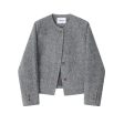 Button-Up Wool Coat Hot on Sale