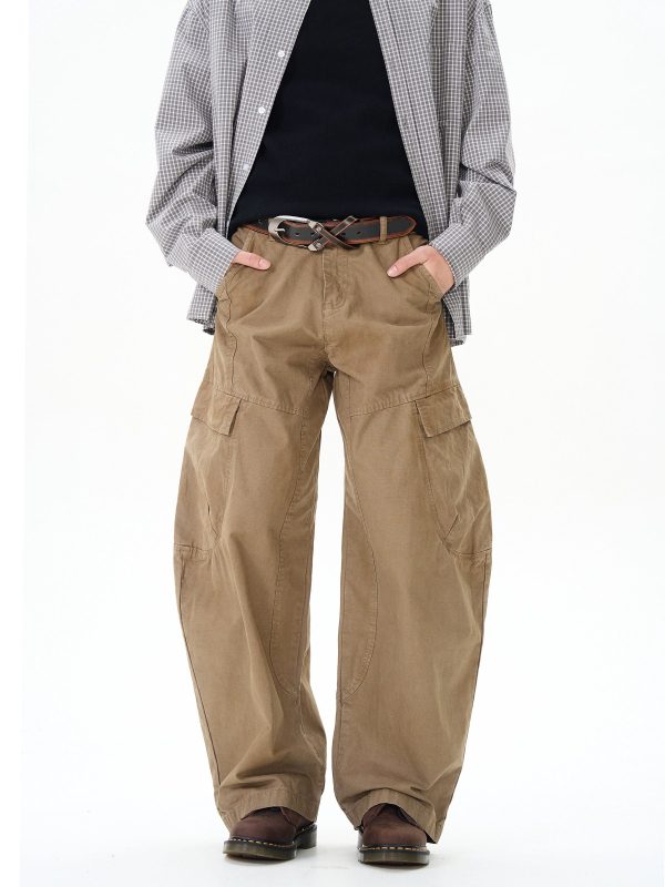 Brown Baggy Cargo Pants Online