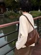 Brown Leather Crossbody Bag Hot on Sale