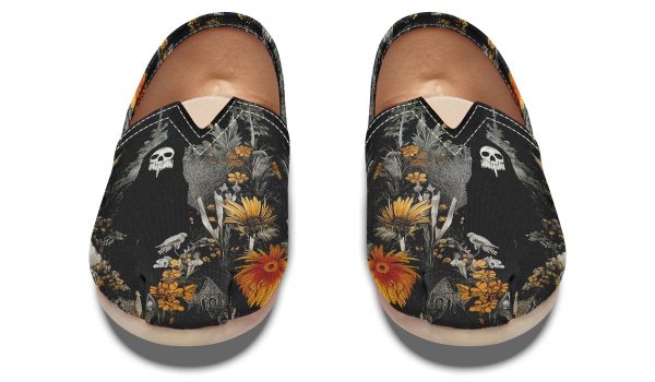 Grim’s Harvest Espadrilles - Lightweight Canvas Slip-Ons with Elastic V for Easy Comfort Online Sale