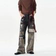 Camouflage Stitching Jeans on Sale