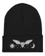 Twilight Beanie - Men & Women Grunge Aesthetic Vegan Knit Hat Accessories Witchy Alt Style Dark Academia Hats Supply