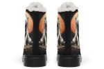 Solar Wolf Winter Boots - Warm Micro-Suede Doc-Style Boots Lined with Vegan Wool Discount