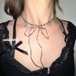 Bow Irregular Clavicle Chain Choker Discount