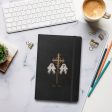 Holy Spirits Hardcover Notebook with Elastic Closure & Ribbon Marker - Gothic Stationery with Cute Ghosts - Witchy Journal for Women  - Home Office School College Discount