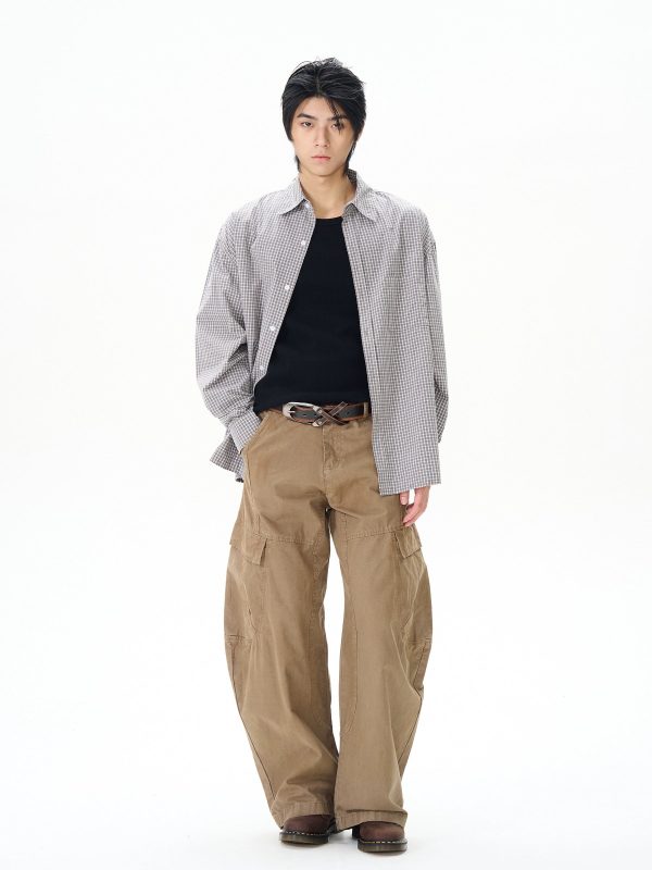 Brown Baggy Cargo Pants Online