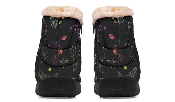 Herbology Comfy Winter Boots - Warm Vegan Boots with Side Zipper and Anti-Slip Soles Sale