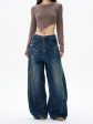 Cat Whisker Wide-Leg Jeans For Sale