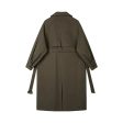 Classic Double-Breasted Trench Coat Cheap