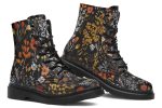 Autumn Reverie Boots - Vegan Leather Doc-Style Boots with Durable Stitched on Soles Online Sale