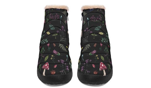 Herbology Comfy Winter Boots - Warm Vegan Boots with Side Zipper and Anti-Slip Soles Sale