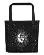 Astral Tote Bag - Large Foldable Bag for Work Gym Travel Shopping & Grocery Goth Accessories Dark Academia For Cheap