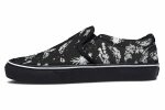 Nightshade Slipons - Comfortable Vegan Canvas Shoes with Easy Elastic In-Step Hot on Sale