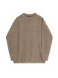 Brown Mohair Knit Pullover For Sale