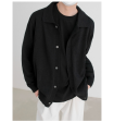 Button-front Lapel Knitted Cardigan Supply