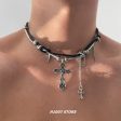 Cross Pendant Gothic Choker Online