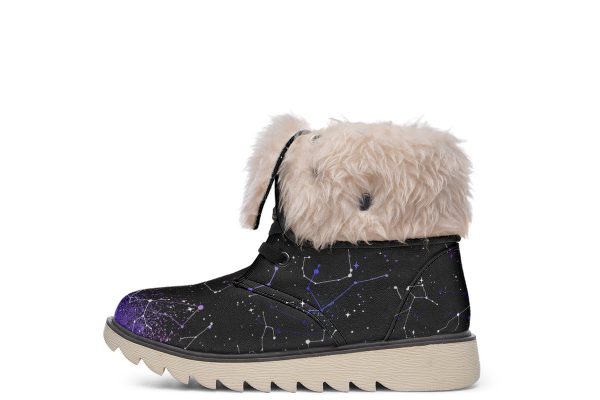 Aurora Fold Over Winter Boots - Microsuede Vegan Boots with Fur Lining and Convertible Style Fashion