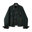 Button Front Denim Jacket Online Hot Sale