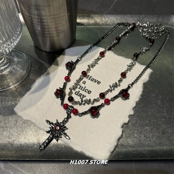 Cross Pendant Necklace Hot on Sale