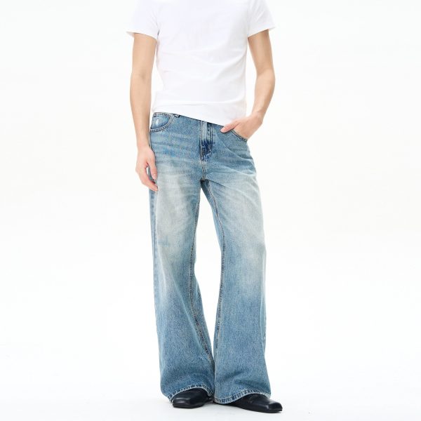 Blue Regular Fit Jeans Online Sale