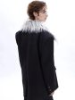 3D Twill Fur Collar Suit Jacket Online now