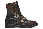 Emberfall Boots - Vegan Leather Doc-Style Boots with Durable Stitched on Soles Online Sale