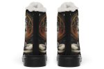 Astral Fox Winter Boots - Warm Micro-Suede Doc-Style Boots Lined with Vegan Wool Fashion