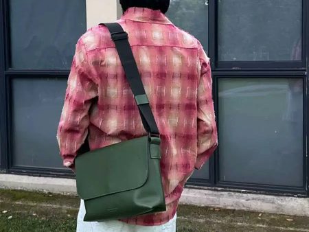 Adjustable Strap Messenger Bag For Sale