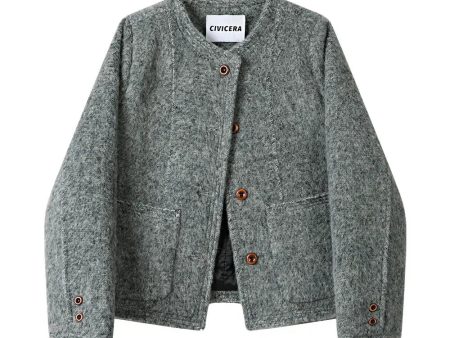 Button-Up Coat For Discount