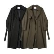 Classic Double-Breasted Trench Coat Cheap