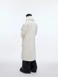 Woolen Thickened Long Windbreaker (with Scarf) Fashion