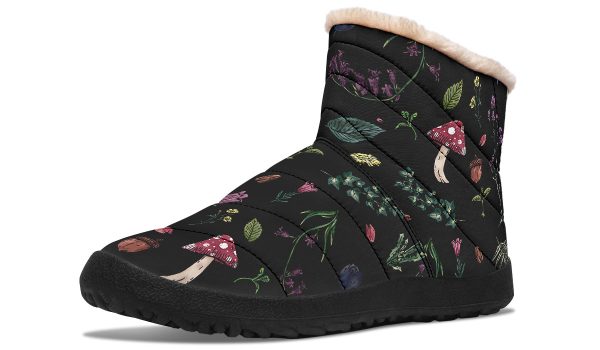 Herbology Comfy Winter Boots - Warm Vegan Boots with Side Zipper and Anti-Slip Soles Sale