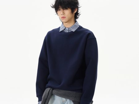 Check Patchwork Lapel Sweater Online Sale