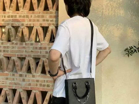 Chain Handle Messenger Bag Hot on Sale