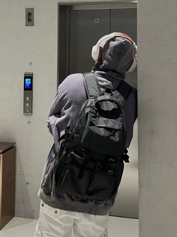 Casual Multiple Pockets Backpack Cheap