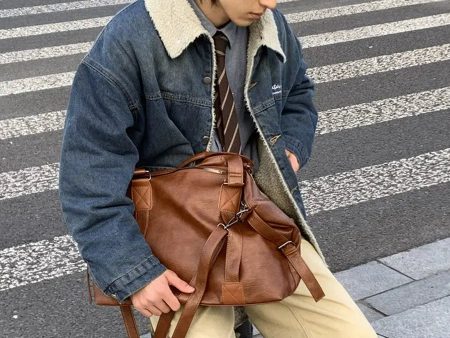 Casual Leather Satchel Online now