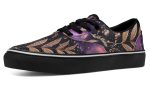 Galactic Bloom Street Sneakers - Premium Vegan Canvas Sneakers with Durable Waffle Soles Online now