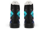 Crystal Sky Winter Boots - Warm Micro-Suede Doc-Style Boots Lined with Vegan Wool on Sale