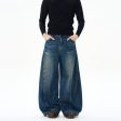 Cat Whisker Wide-Leg Jeans For Sale