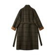 Button Closure Long Wool Coat Online Hot Sale