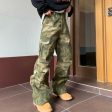 Camouflage Multi-Pocket Cargo Pants Discount