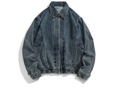 Denim Deconstructed Loose Fit Jacket Online