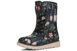 Apothecary Haven Fold Over Winter Boots - Microsuede Vegan Boots with Fur Lining and Convertible Style Hot on Sale