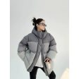 Contrast Color Oversized Down Jacket Hot on Sale