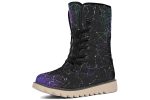 Aurora Fold Over Winter Boots - Microsuede Vegan Boots with Fur Lining and Convertible Style Fashion